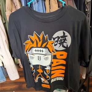 Funko Black and Orange Naruto Kids Tee